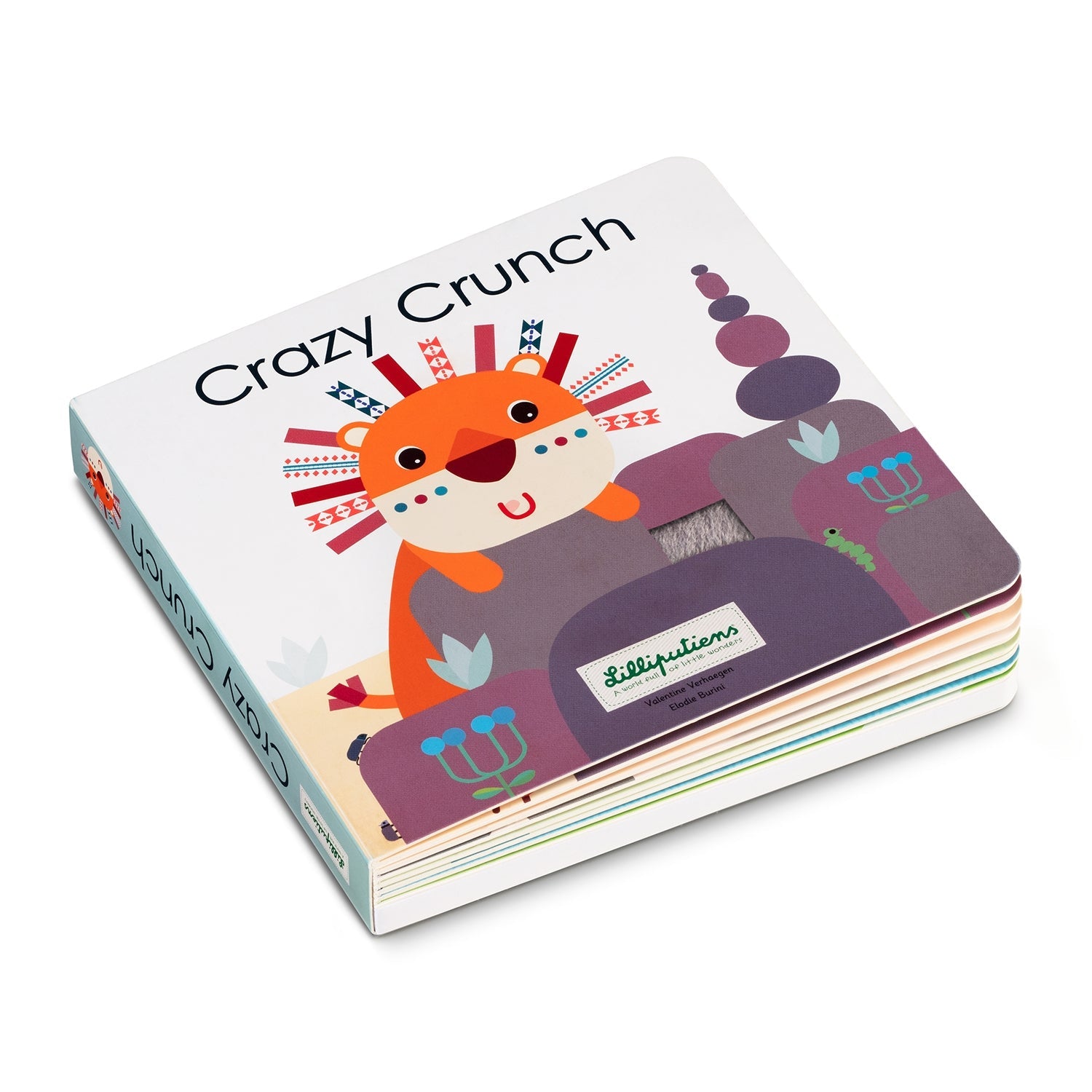 JACK - CRAZY CRUNCH : LIVRE SONORE ET TACTILE LILLIPUTIENS
