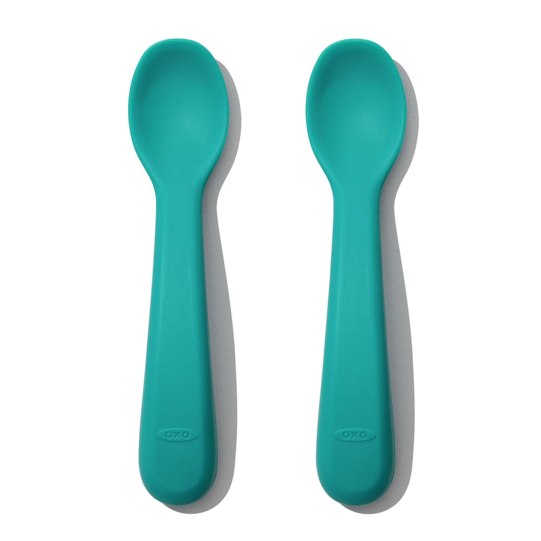 ENSEMBLE DE CUILLÈRES EN SILICONE - TURQUOISE - ENS. 2 OXO TOT