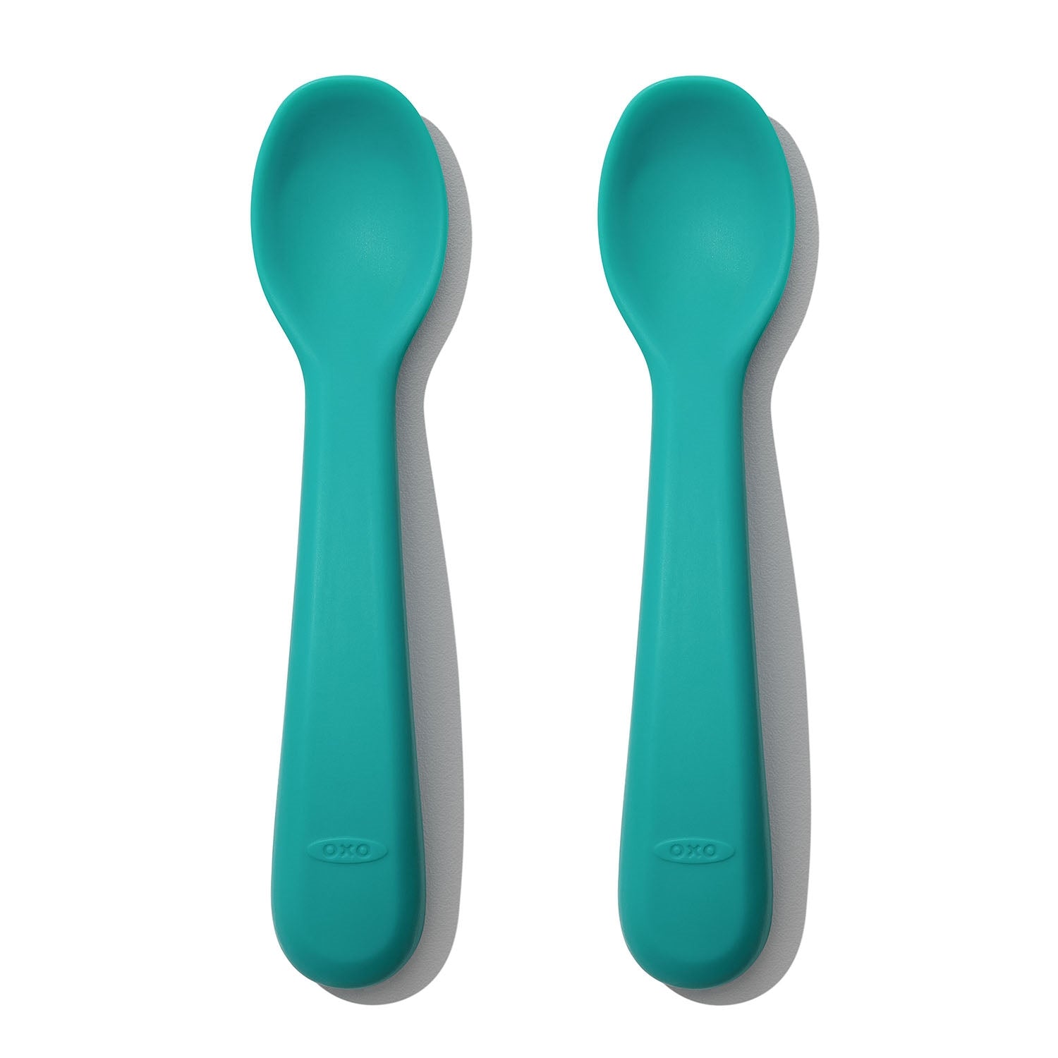 ENSEMBLE DE CUILLÈRES EN SILICONE - TURQUOISE - ENS. 2 OXO TOT