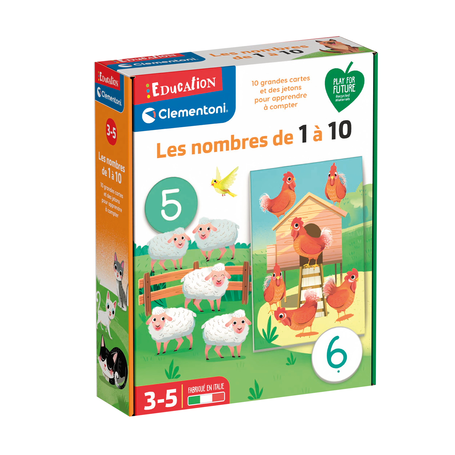 EDUCATION - LES NOMBRES DE 1 À 10 CLEMENTONI