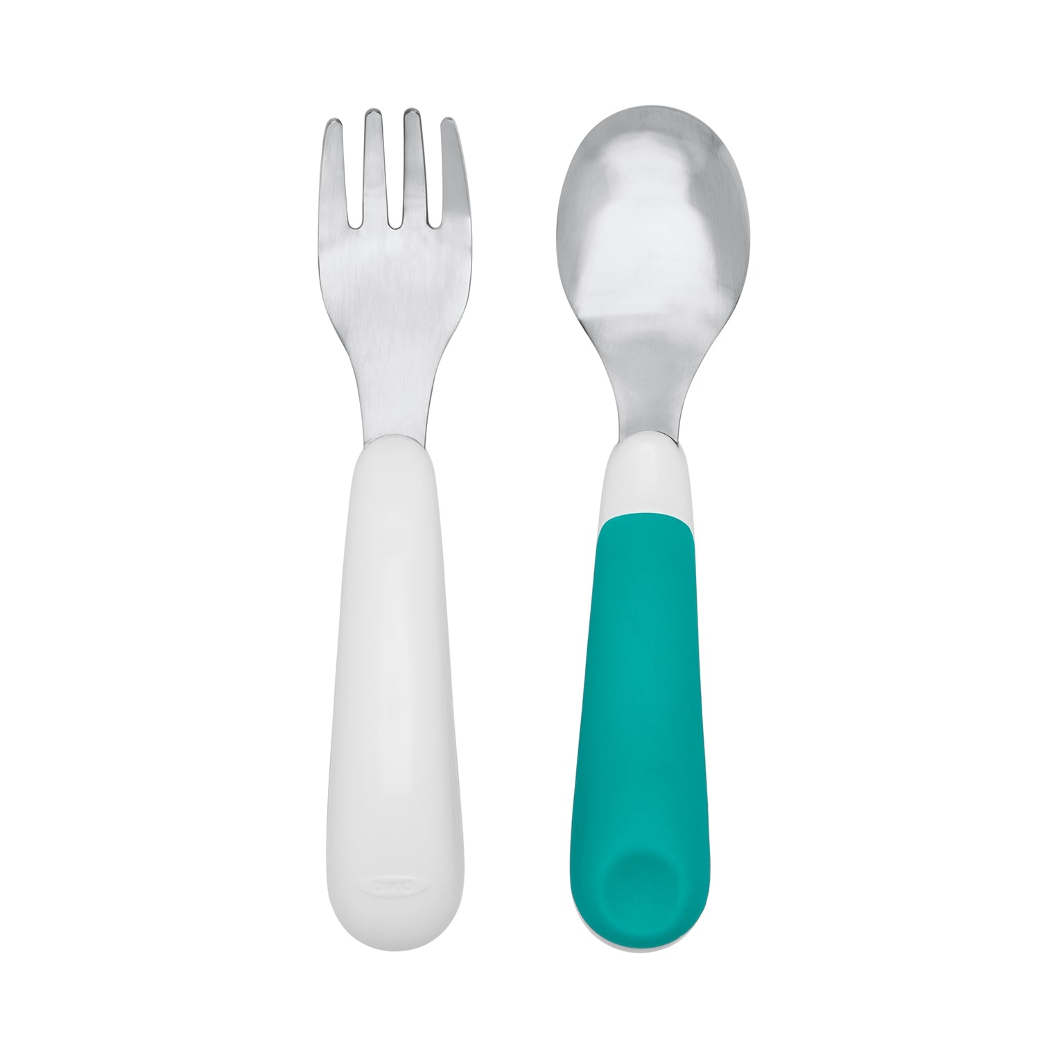 ENSEMBLE DE FOURCHETTE ET CUILLÈRE DE VOYAGE - TURQUOISE OXO TOT