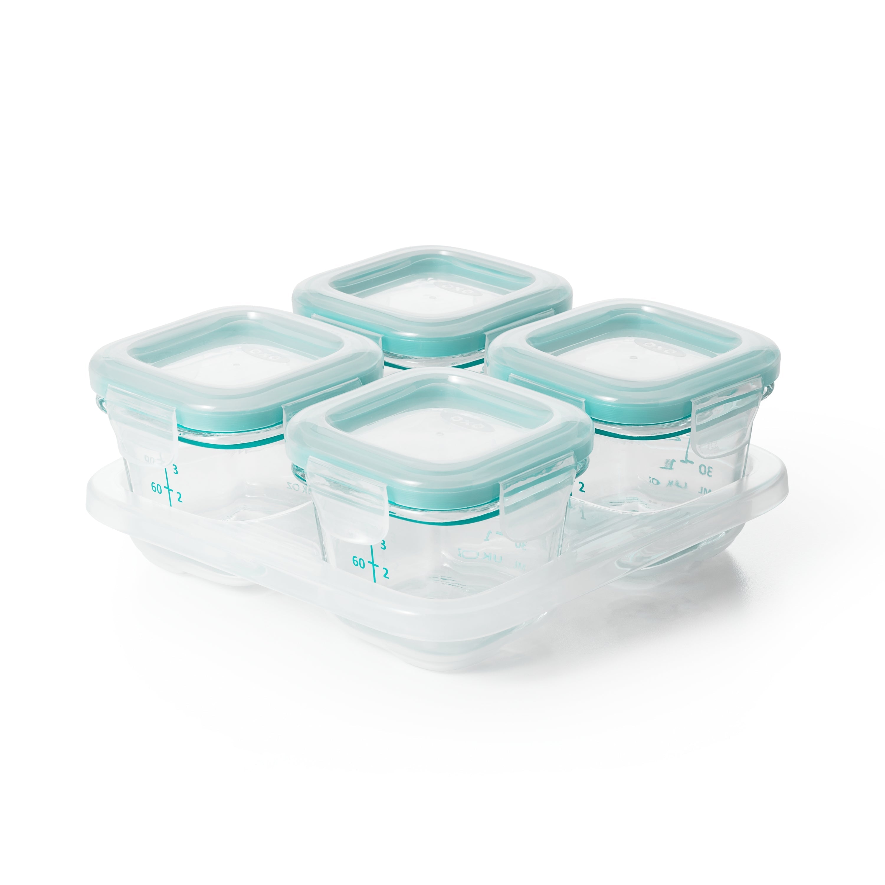 BLOCS DE CONGÉLATION EN VERRE - TURQUOISE - 4 OZ OXO TOT