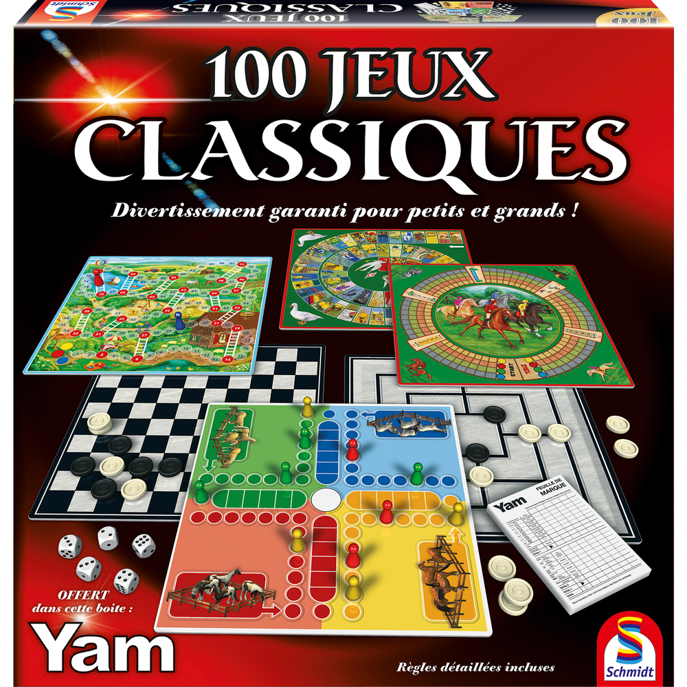 100 JEUX CLASSIQUES SCHMIDT