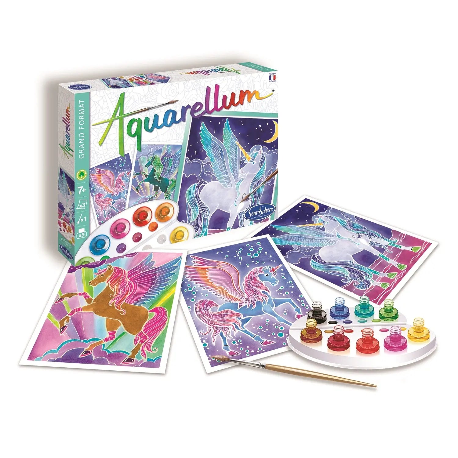 AQUARELLUM GR. FORMAT - PÉGASES SENTOSPHERE