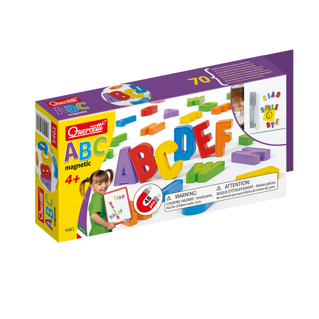 LETTRES MAJUSCULES - 48pcs QUERCETTI