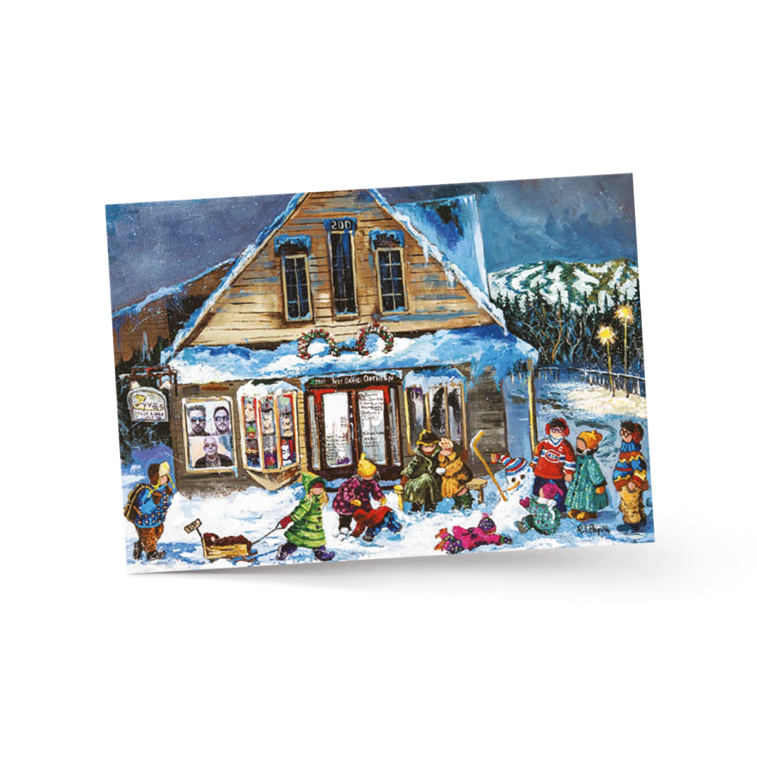CARTE NOËL ENS. DE 8: PAQUIN - CHEZ YVES PBI AUTRES