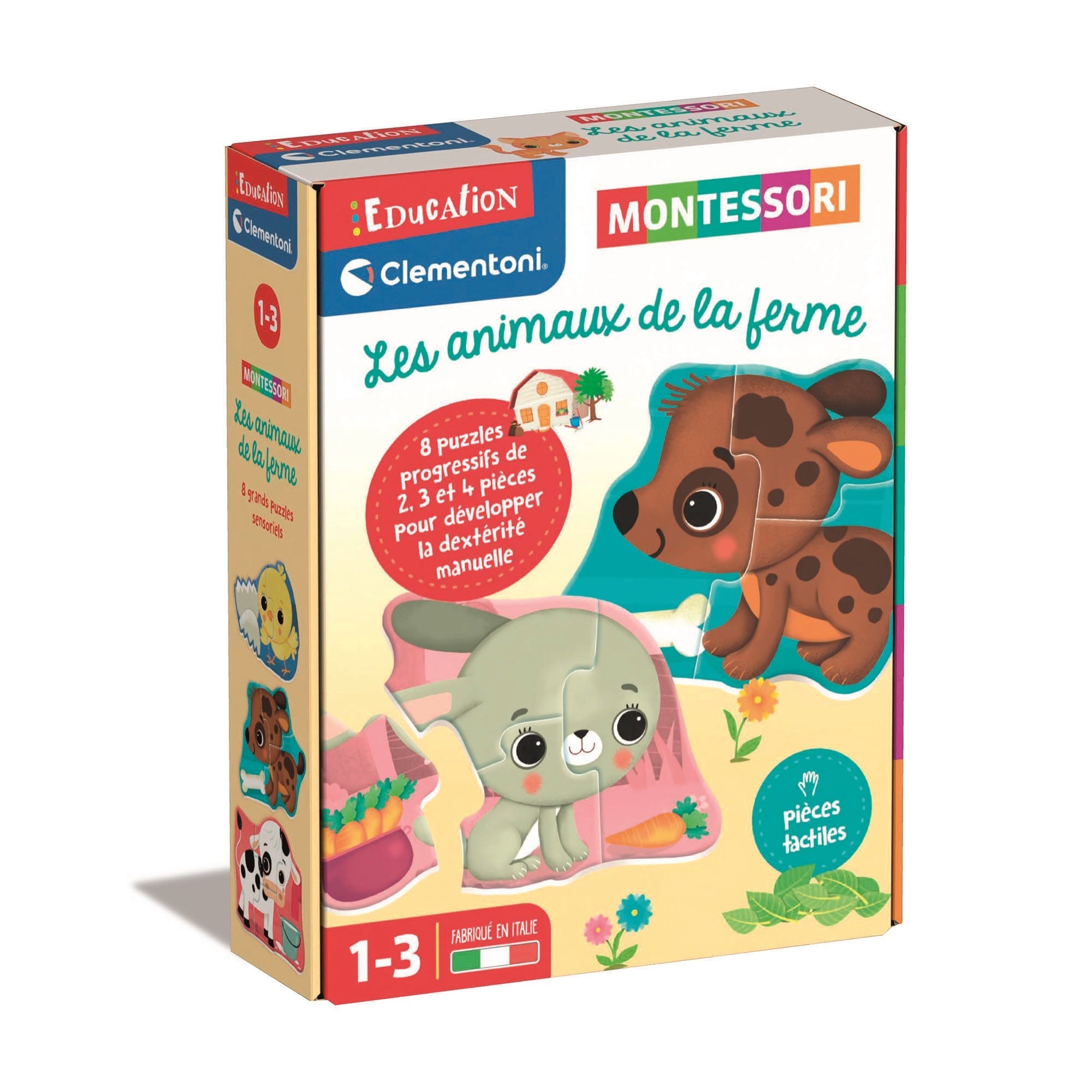 MONTESSORI - LES ANIMAUX DE LA FERME CLEMENTONI