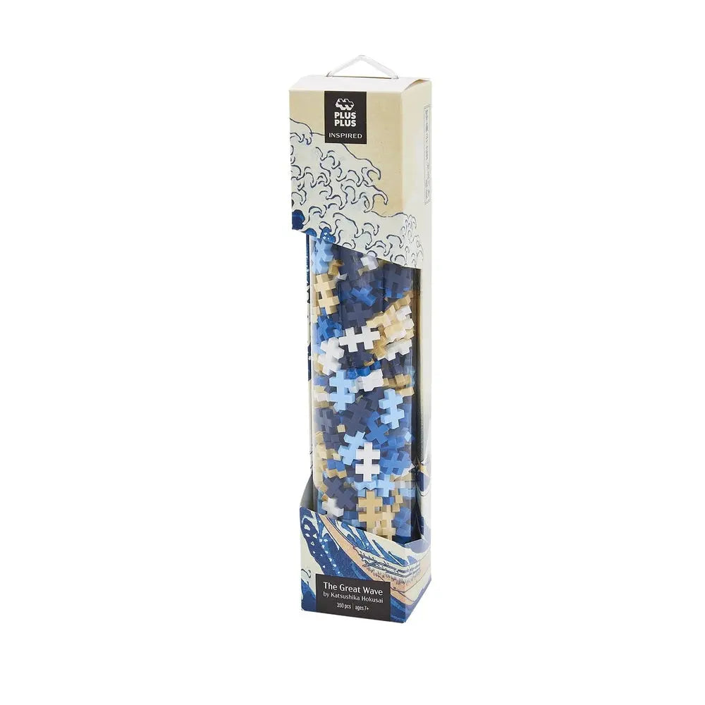 TUBE INSPIRED- HOKUSAI -THE GREAT WAVE - 350pcs PLUS PLUS