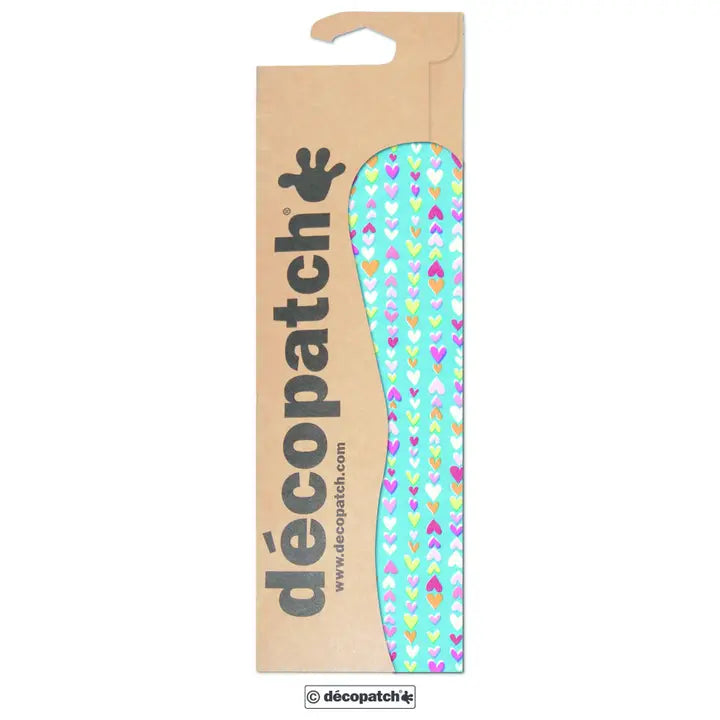 Coeurs Coeurs Coeurs 3 Feuilles DECOPATCH
