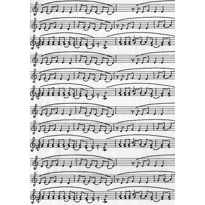 Musique 3 feuilles DECOPATCH