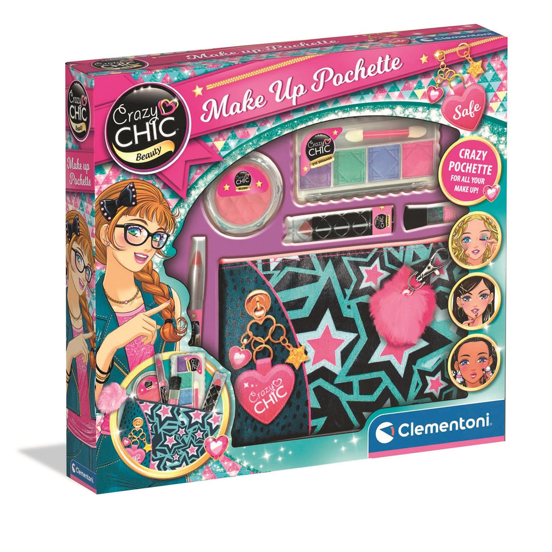 POCHETTE DE MAQUILLAGE CLEMENTONI