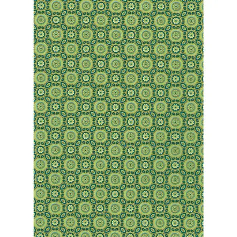 Draps Art-Déco Verts DECOPATCH