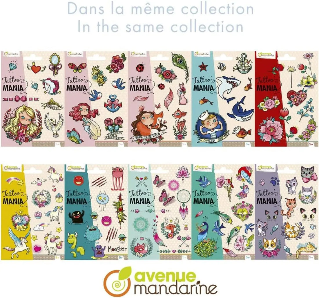 Tattoo Mania, Oiseaux MY MANDARINE