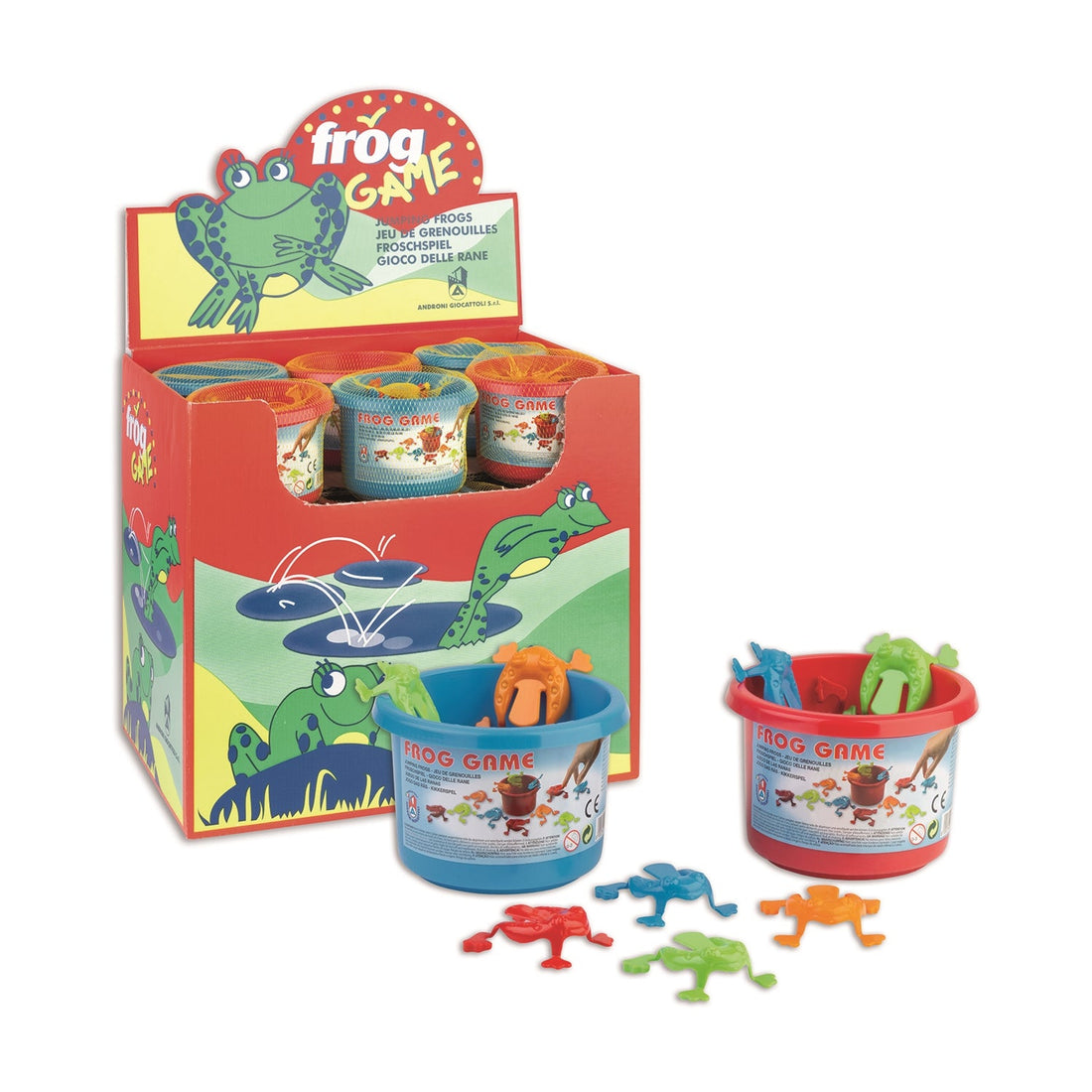 PRÉSENTOIR JEU DE GRENOUILLES ANDRONI