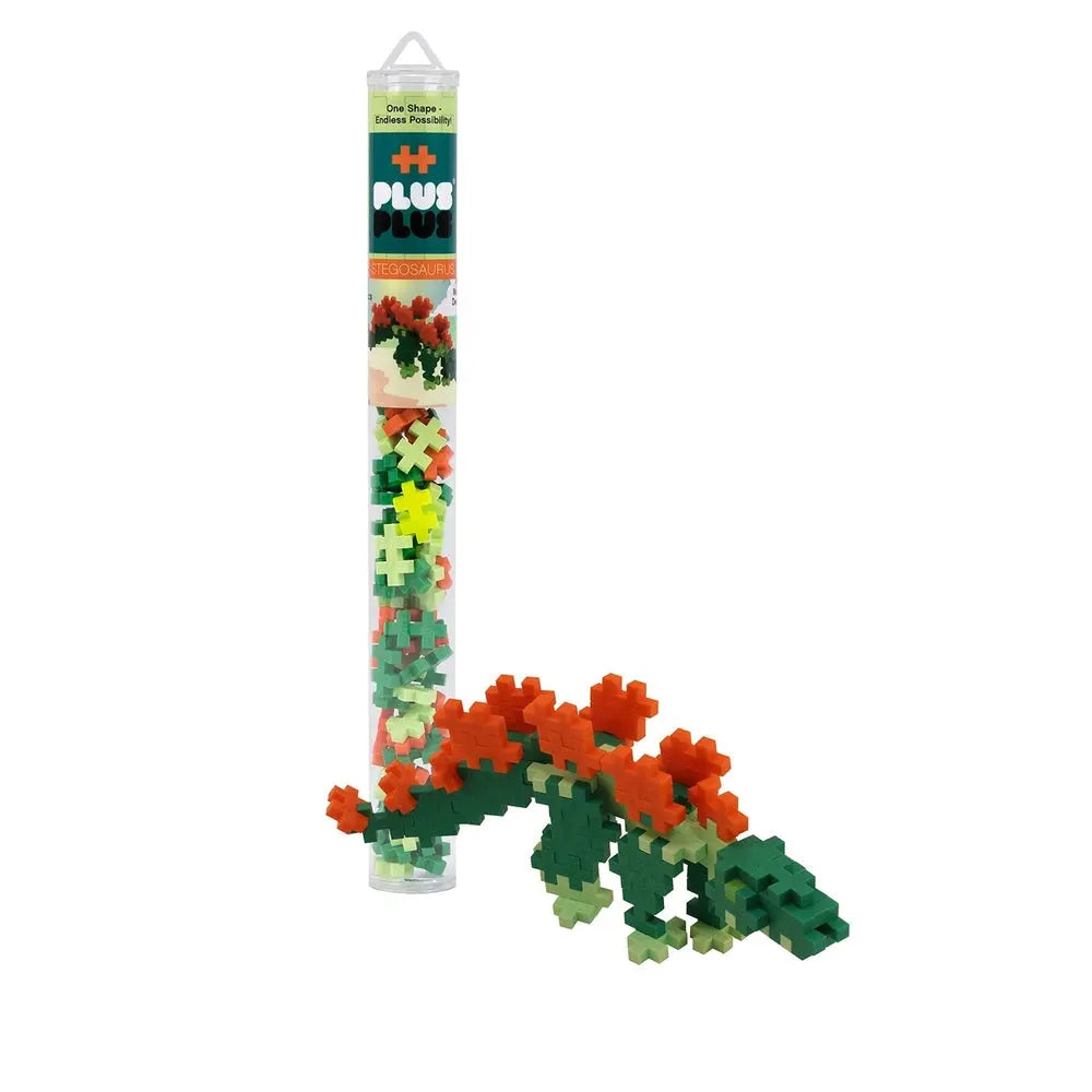 TUBE - STÉGOSAURE - 70pcs PLUS PLUS