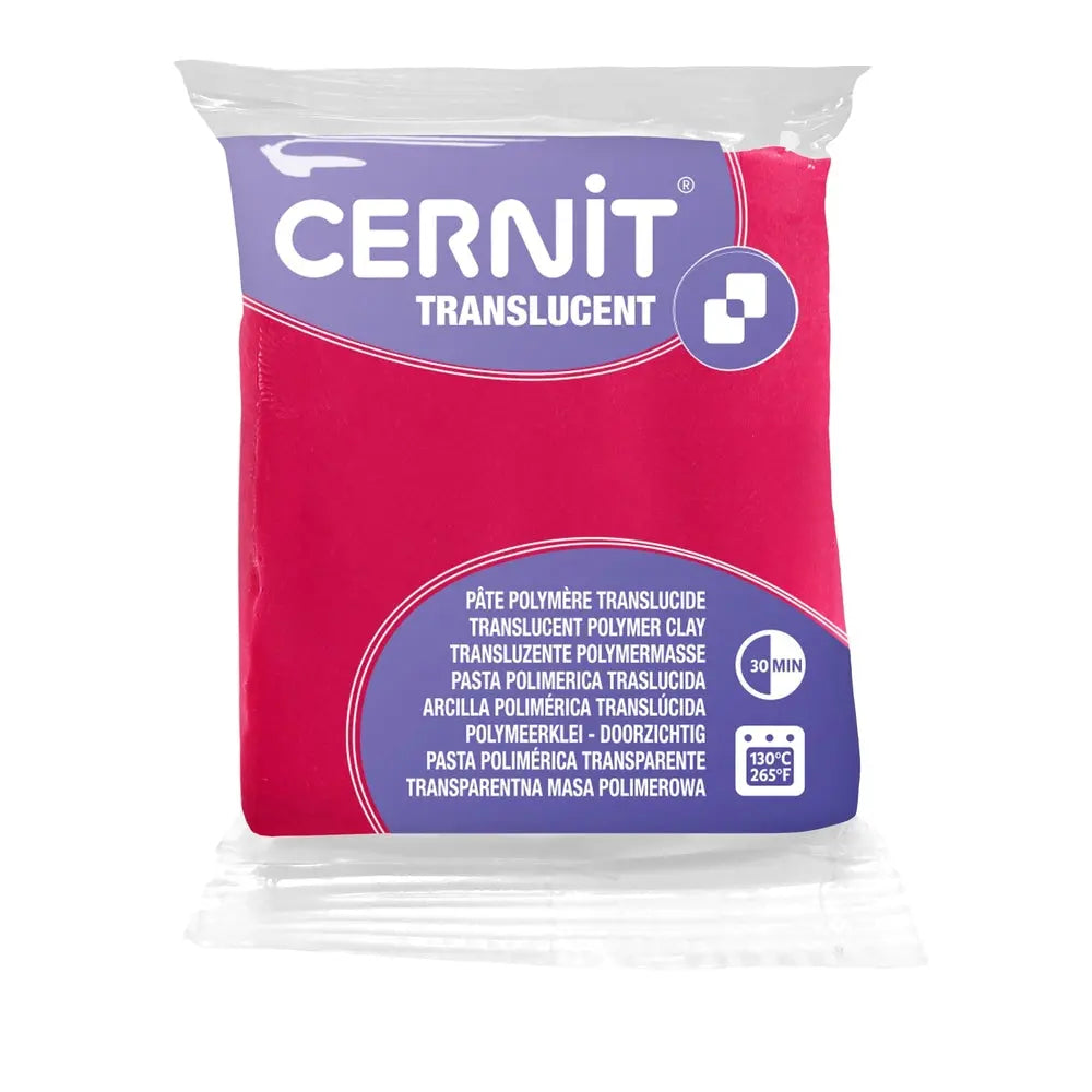 Cernit Translucide 56 G Rouge Rubis CERNIT
