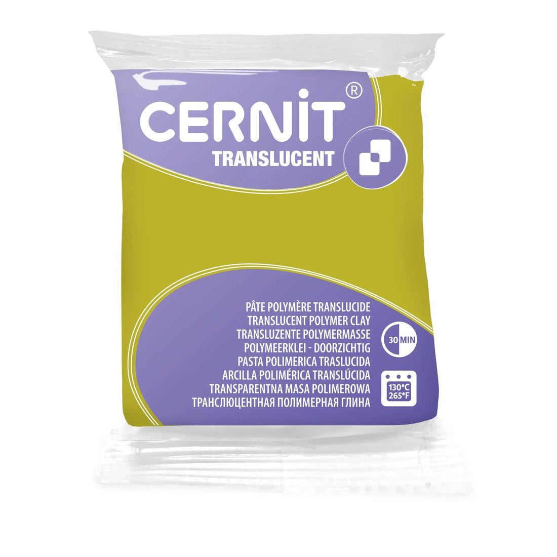 Pâte polymer translucide Mirabelle 56gr