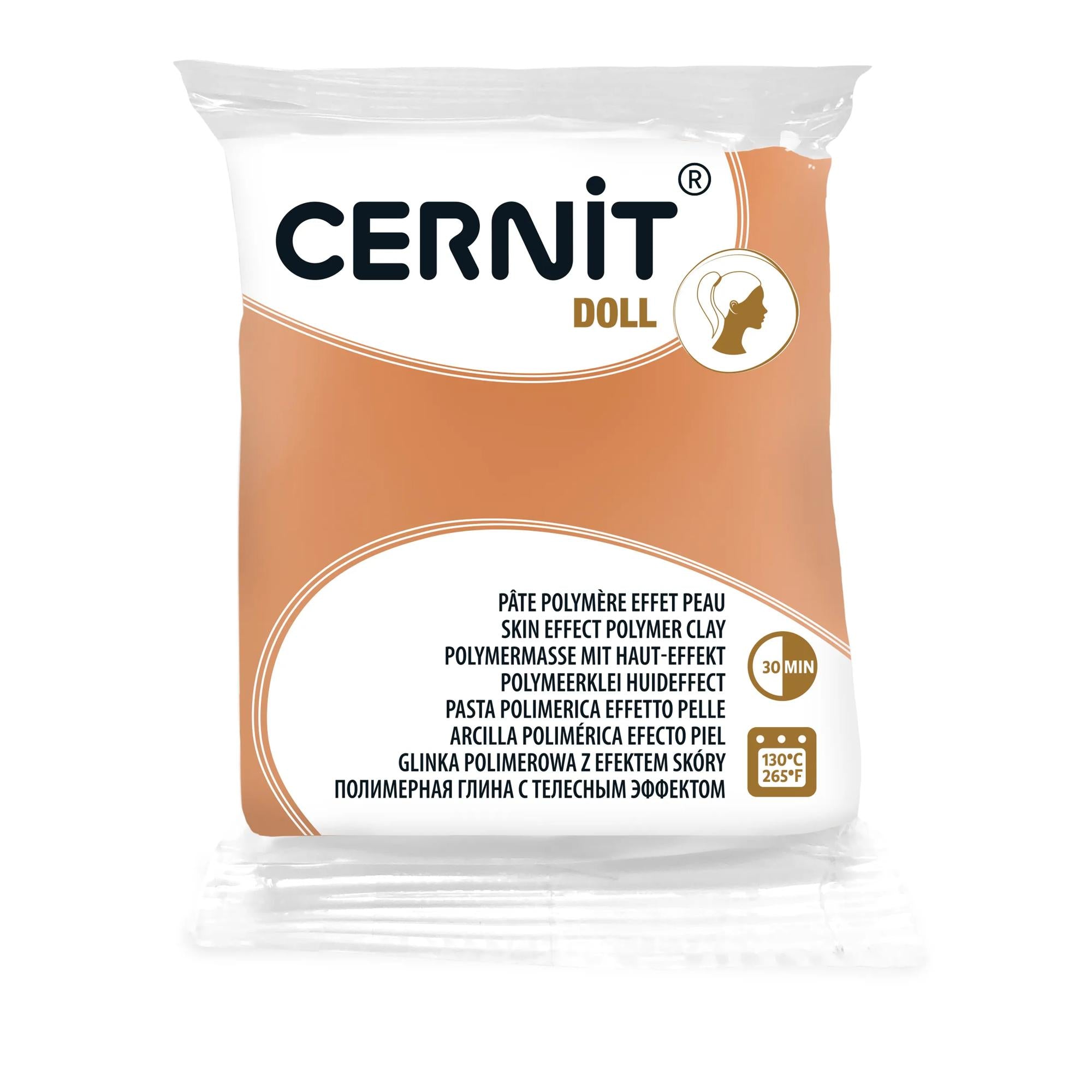 Pâte polymer translucide Rose beige 56gr