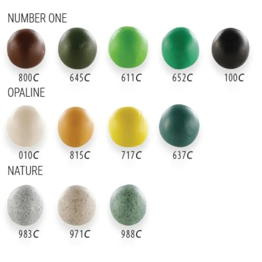 Assortiment De 12 Mini Blocs 25G Nature CERNIT