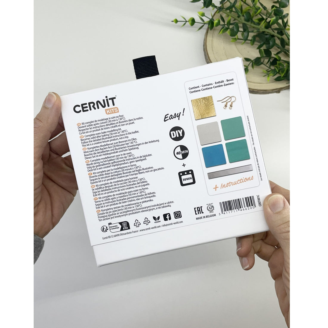 Kit d'iniation à la pâte polymère Bijoux