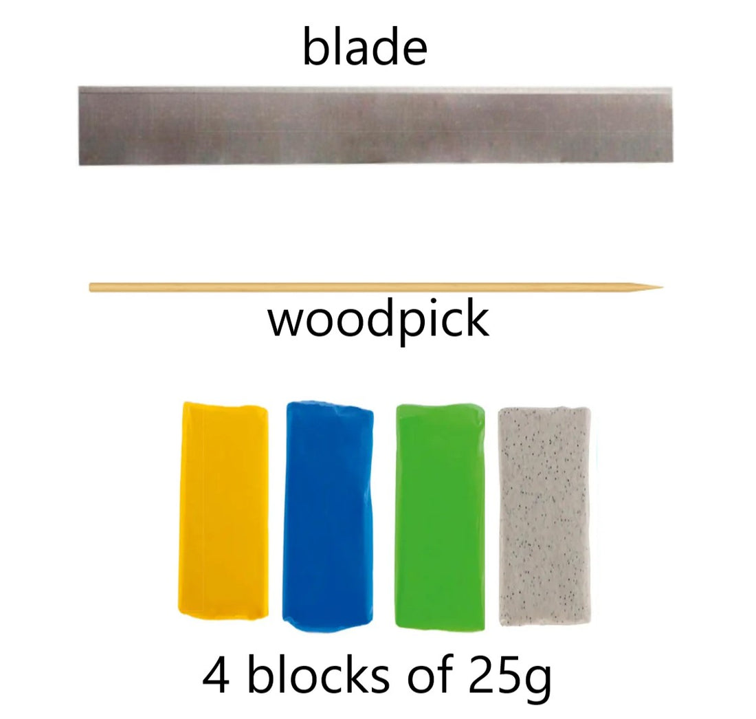 Kit d'iniation à la pâte polymère mini plantes