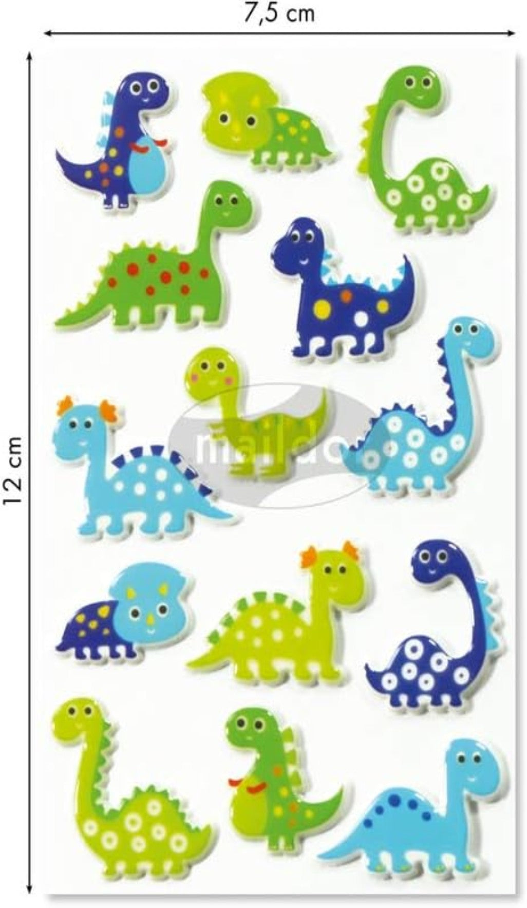 Autocollants  Cooky Dinosaures MAILDOR