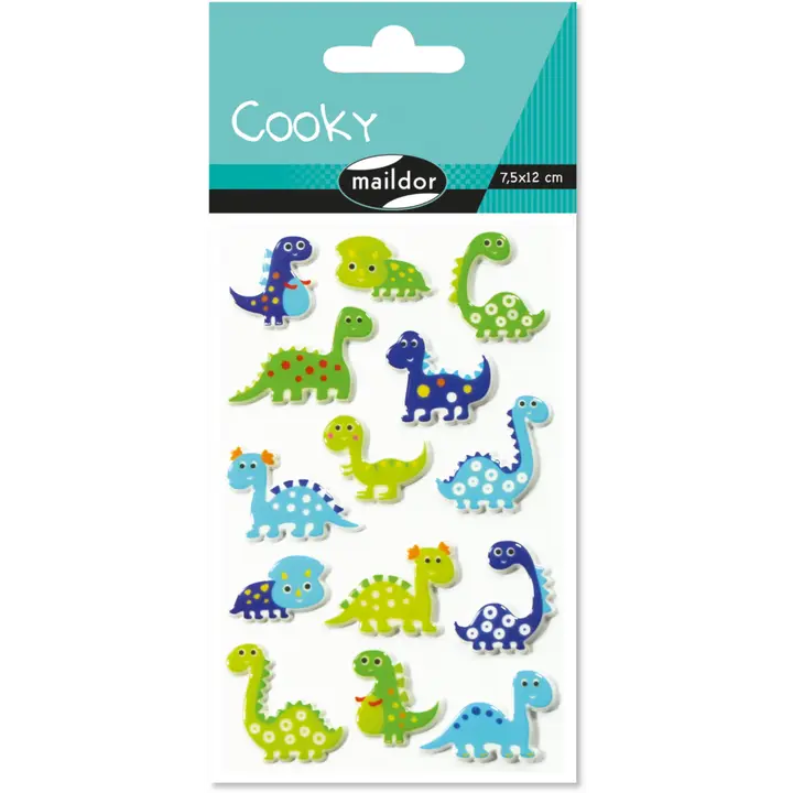 Autocollants  Cooky Dinosaures MAILDOR