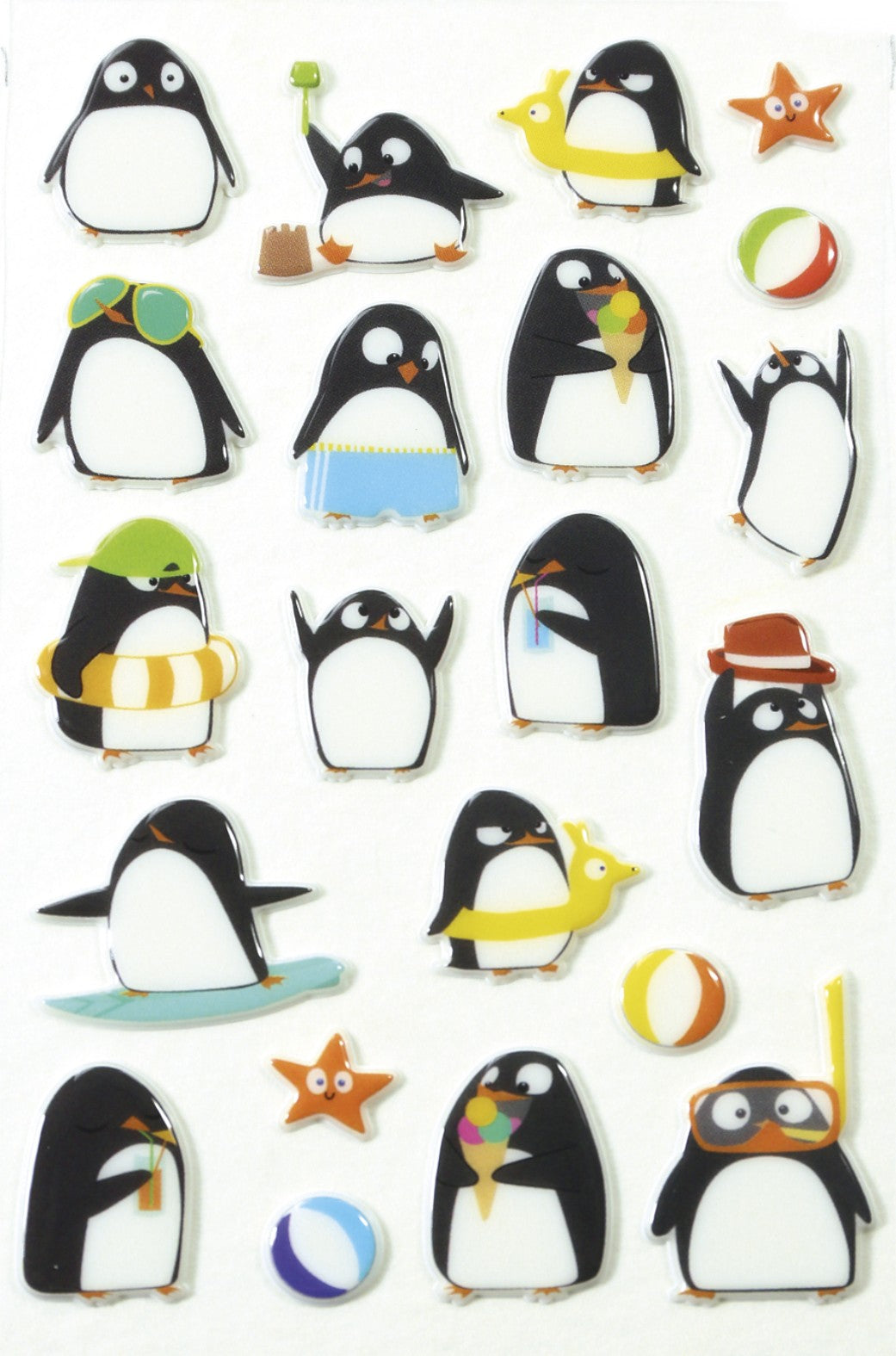 Autocollants  Cooky Pingouins MAILDOR