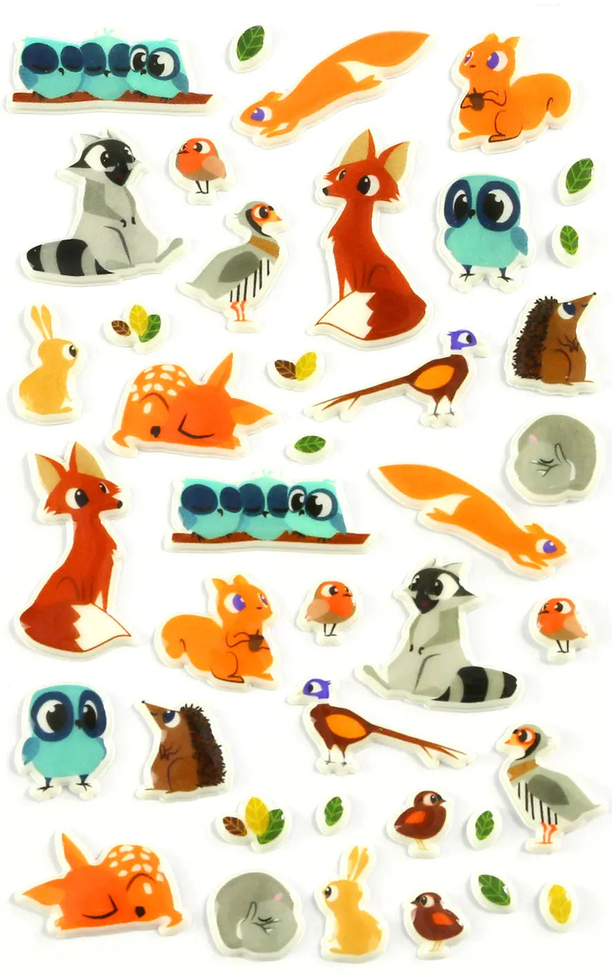 Autocollants  Cooky Animaux De La Forêt MAILDOR