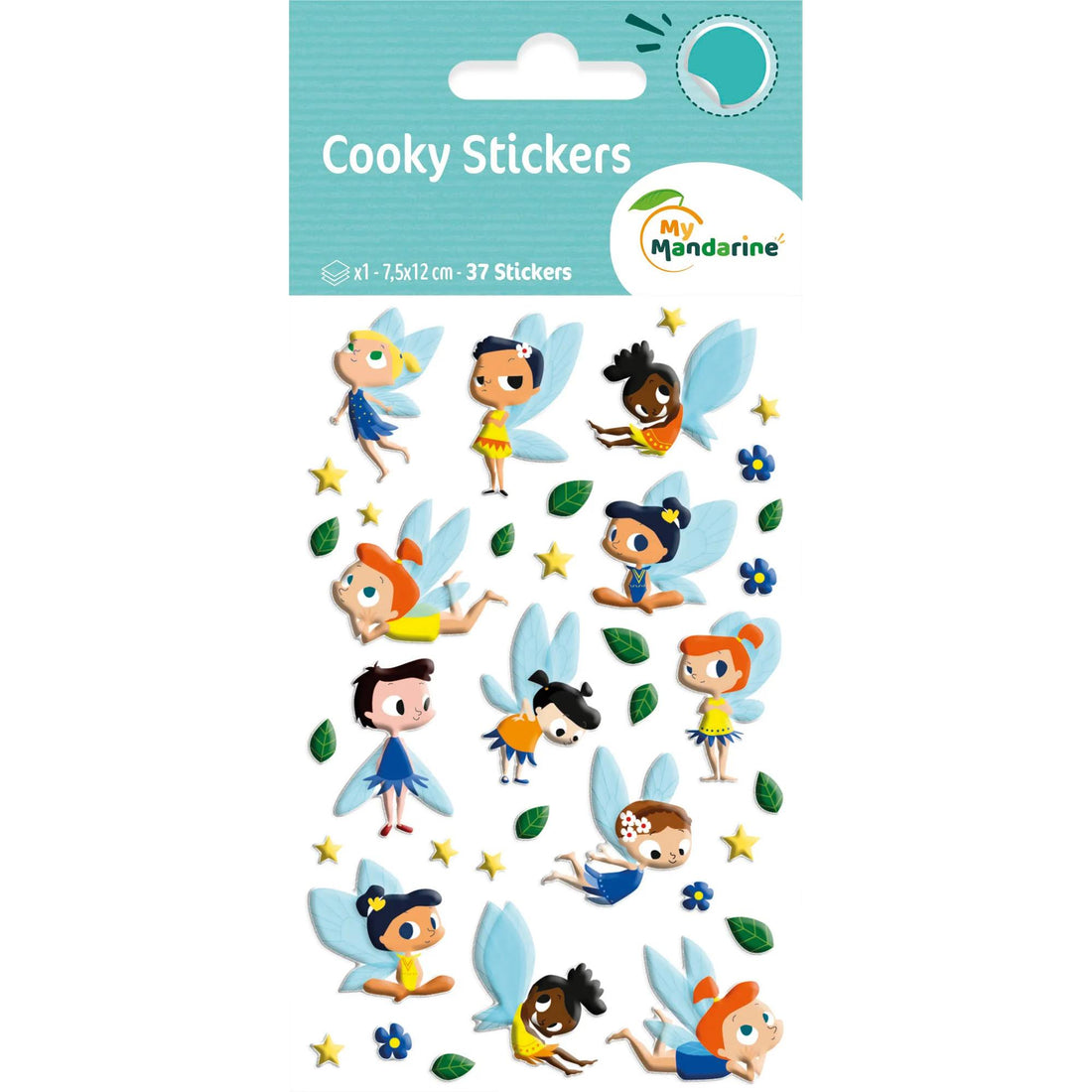 Autocollants  Cooky  Fées  37 gommettes MAILDOR