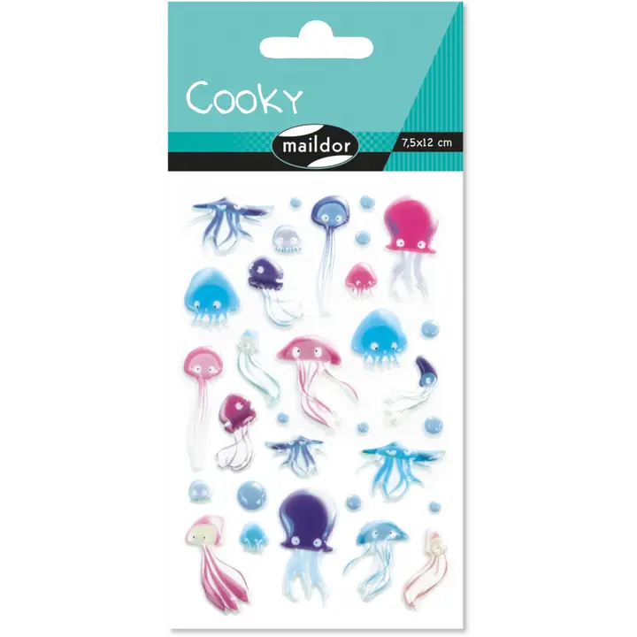 Autocollants  Cooky Méduses MAILDOR