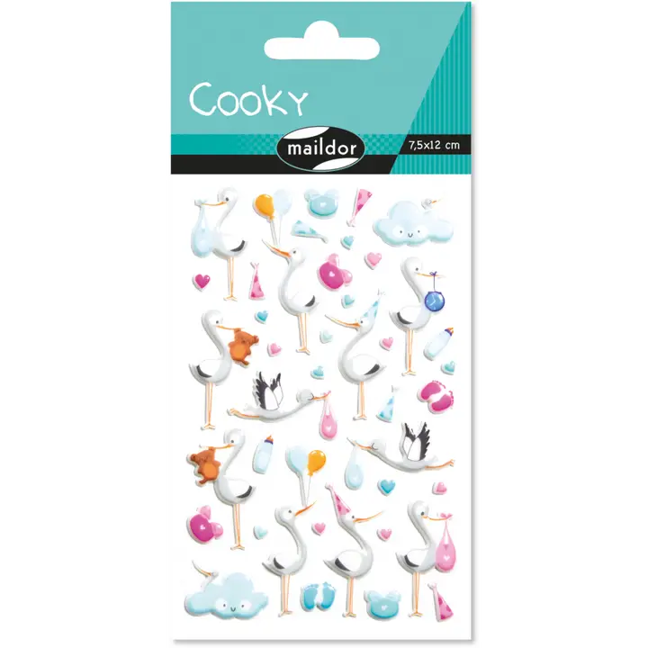 Autocollants  Cooky Naissance MAILDOR