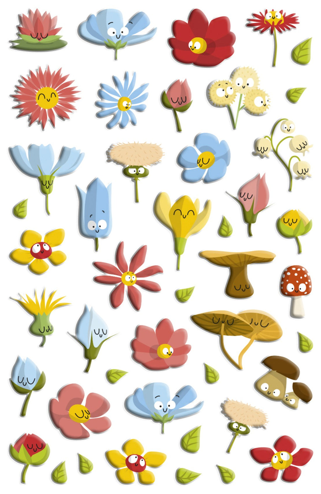 Autocollants  Cooky  Flowers MAILDOR