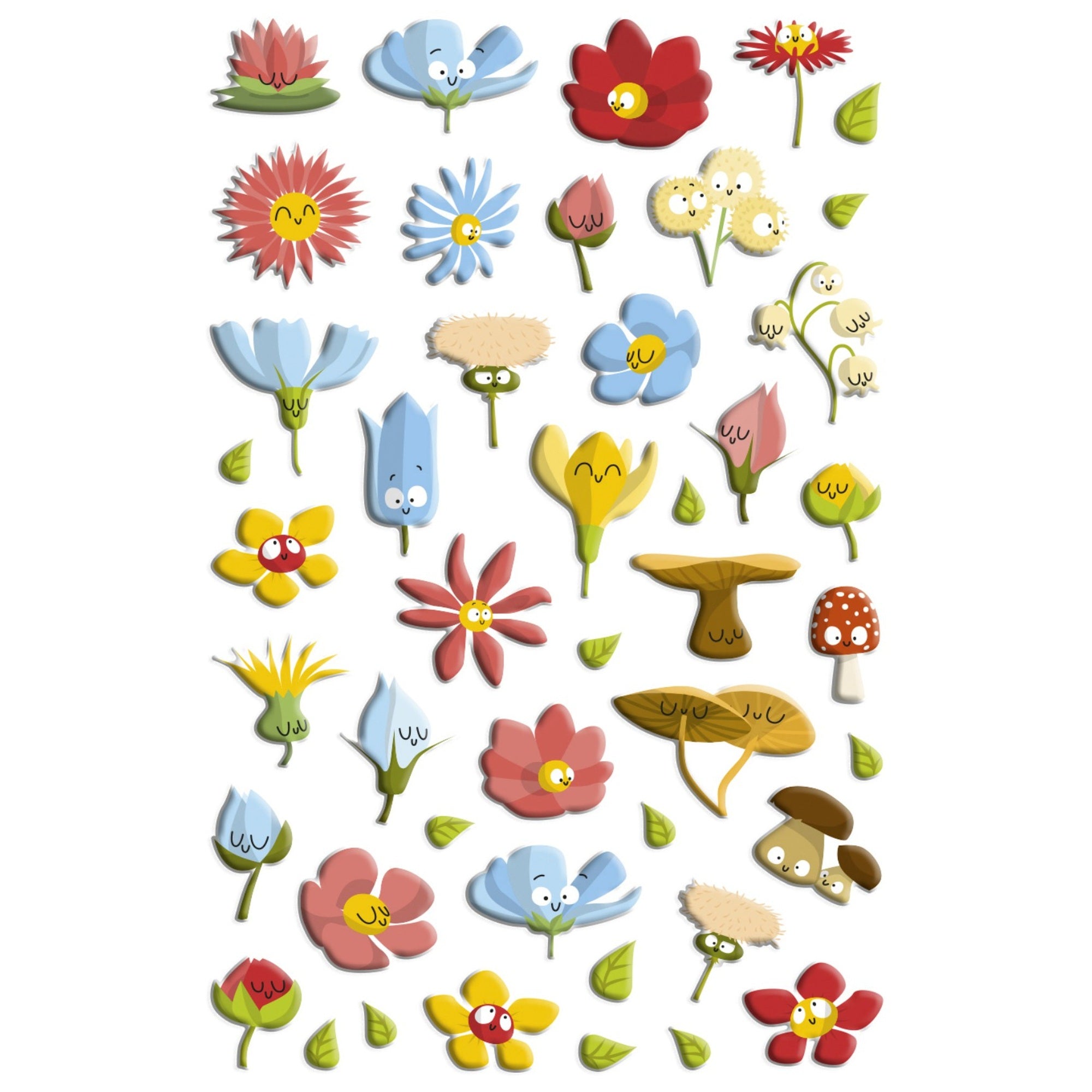 Autocollants  Cooky  Flowers MAILDOR
