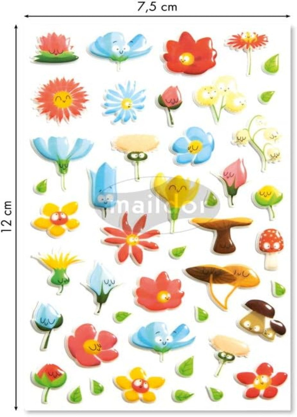 Autocollants  Cooky  Flowers MAILDOR