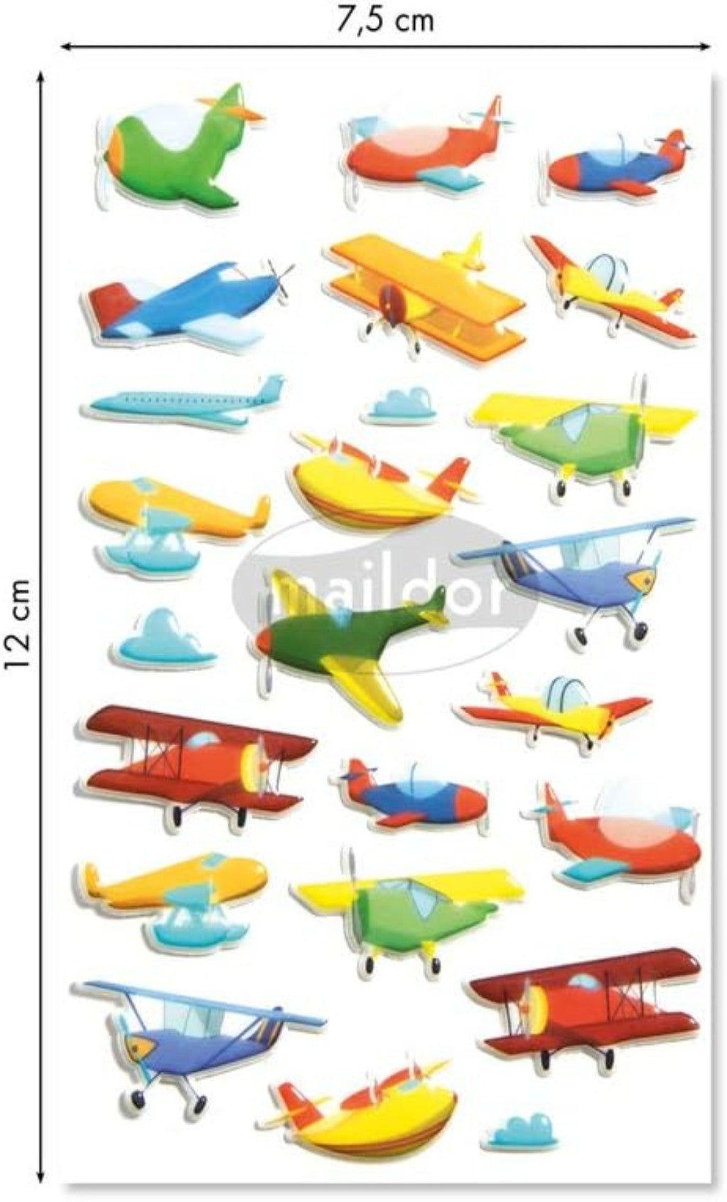 Autocollants  Cooky Avion MAILDOR