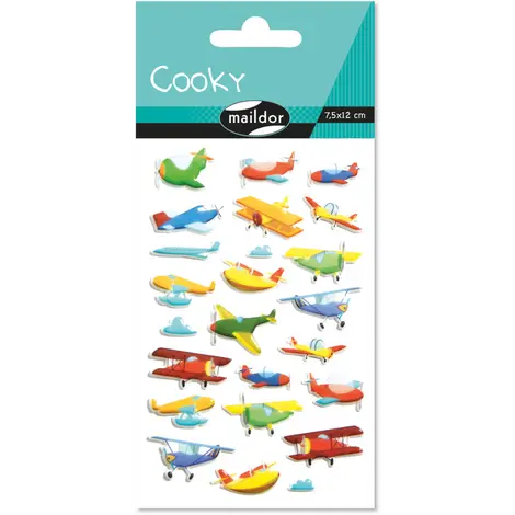 Autocollants  Cooky Avion MAILDOR