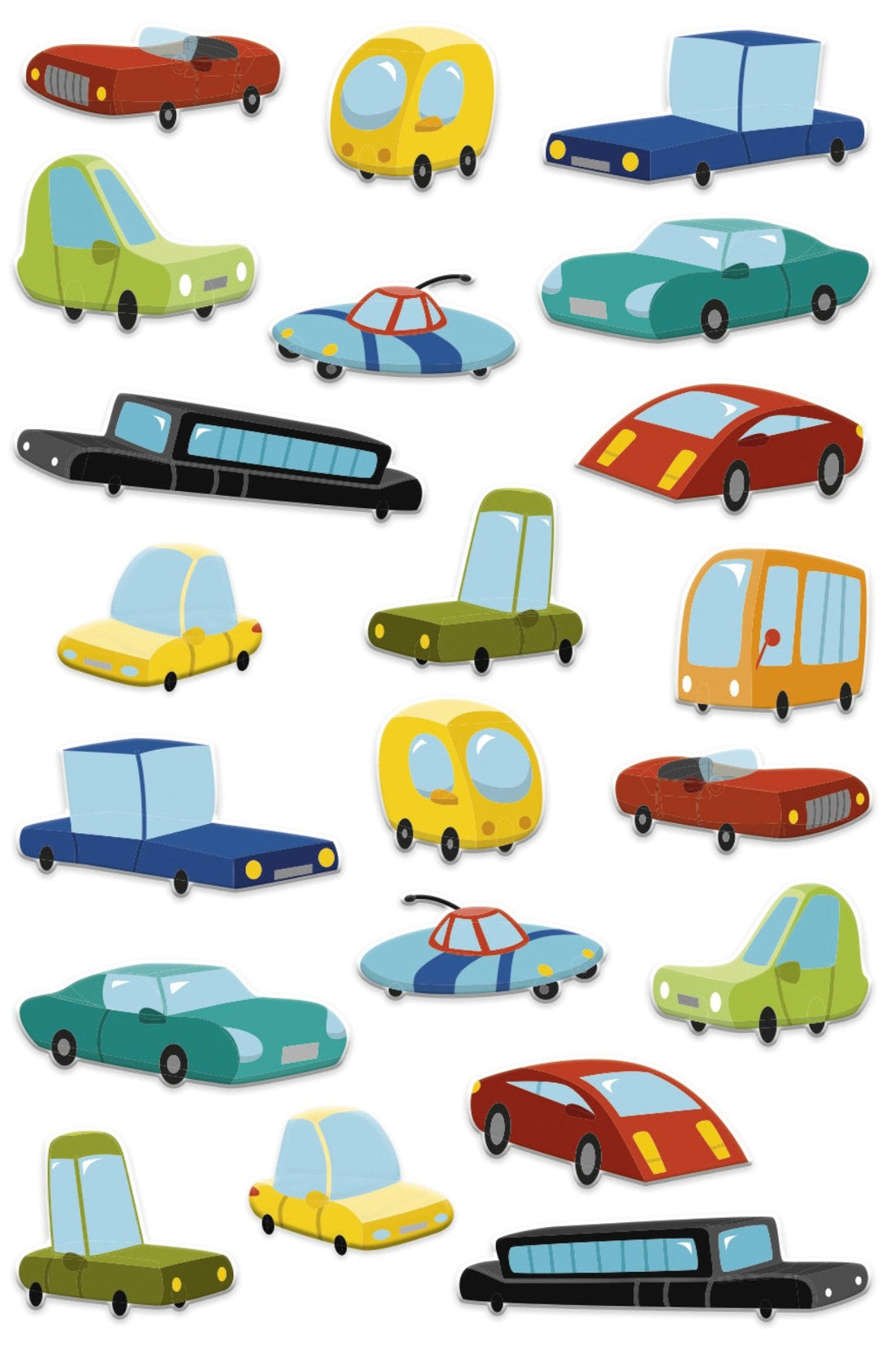 Autocollants  Cooky Voitures MAILDOR