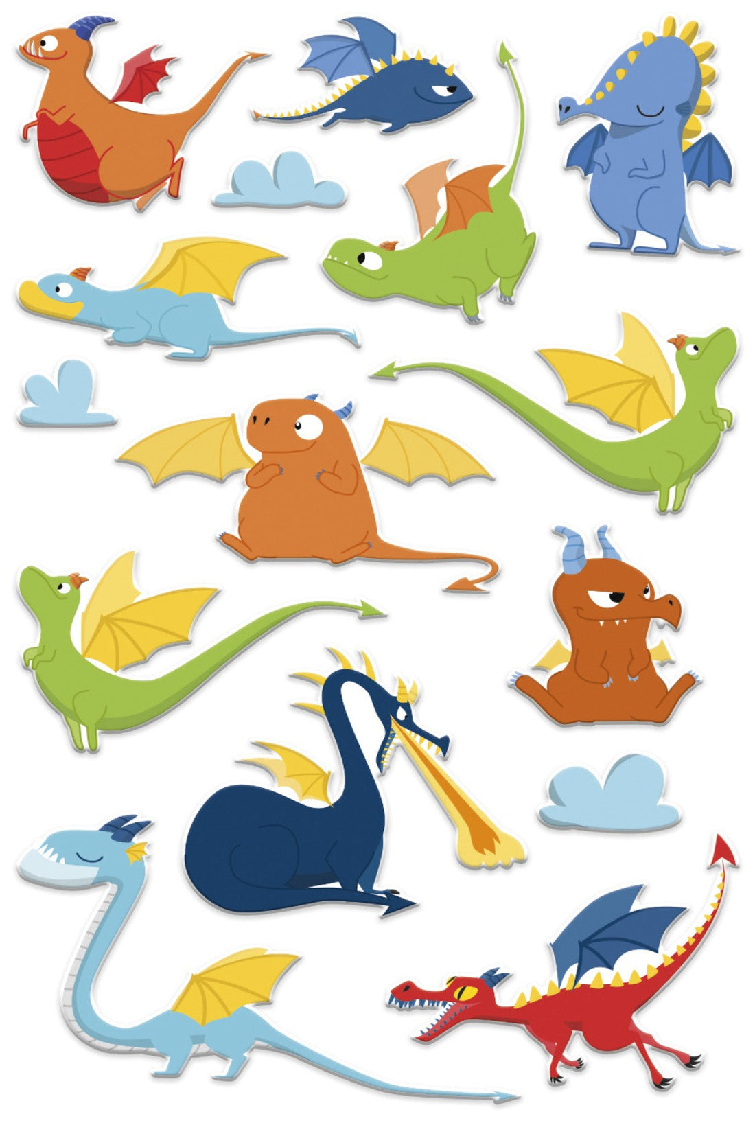 Autocollants  Cooky Dragons MAILDOR