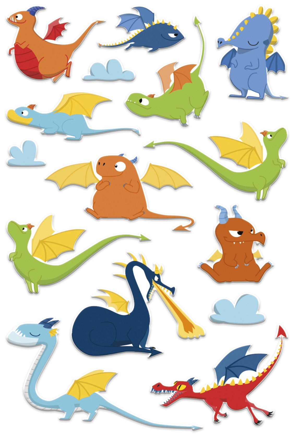 Autocollants  Cooky Dragons MAILDOR