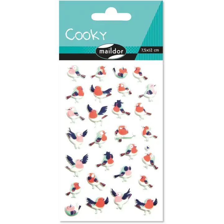 Autocollants  Cooky Oiseaux MAILDOR