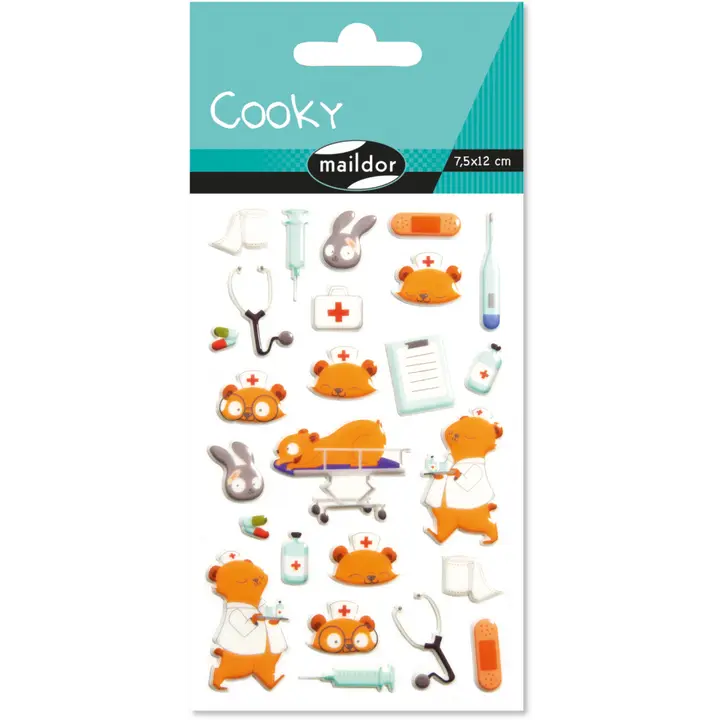 Autocollants  Cooky Infirmières MAILDOR