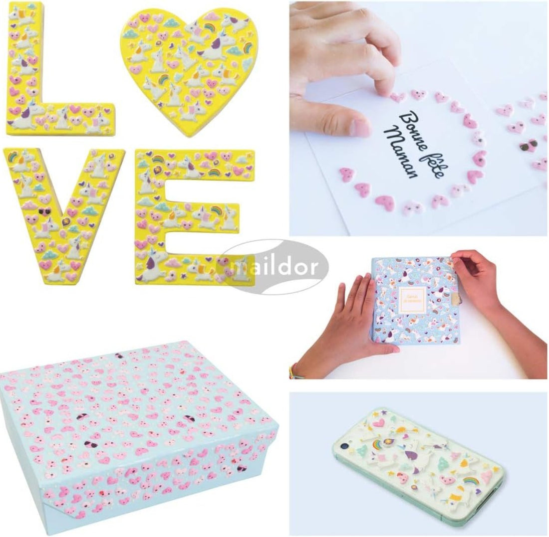 Autocollants  Cooky Coeur Métiers MAILDOR