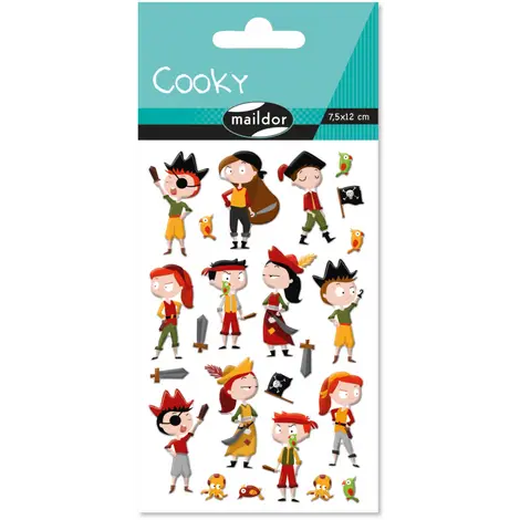 Autocollants  Cooky Pirates MAILDOR