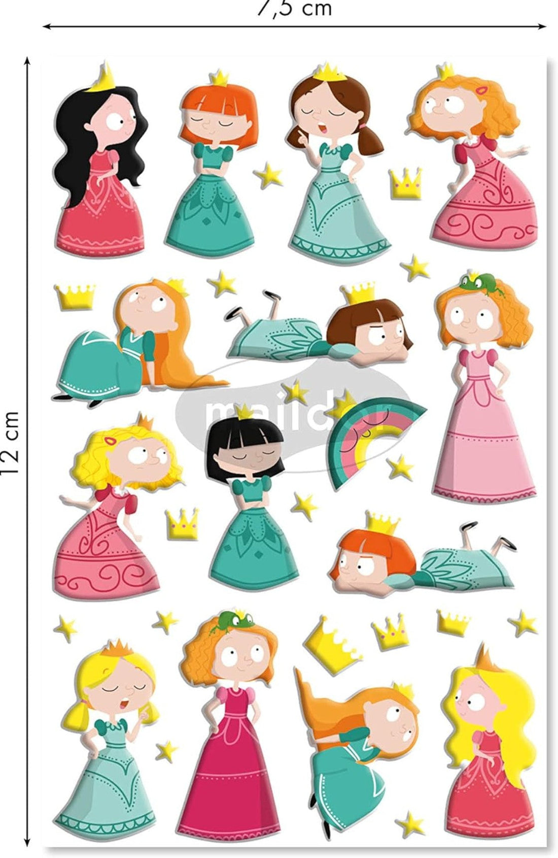 Autocollants  Cooky Princesses MAILDOR