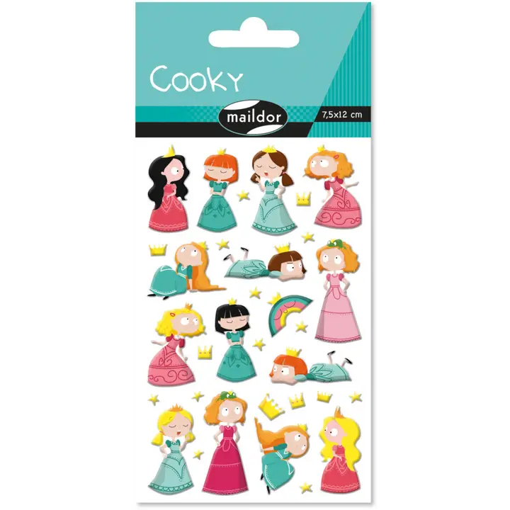Autocollants  Cooky Princesses MAILDOR