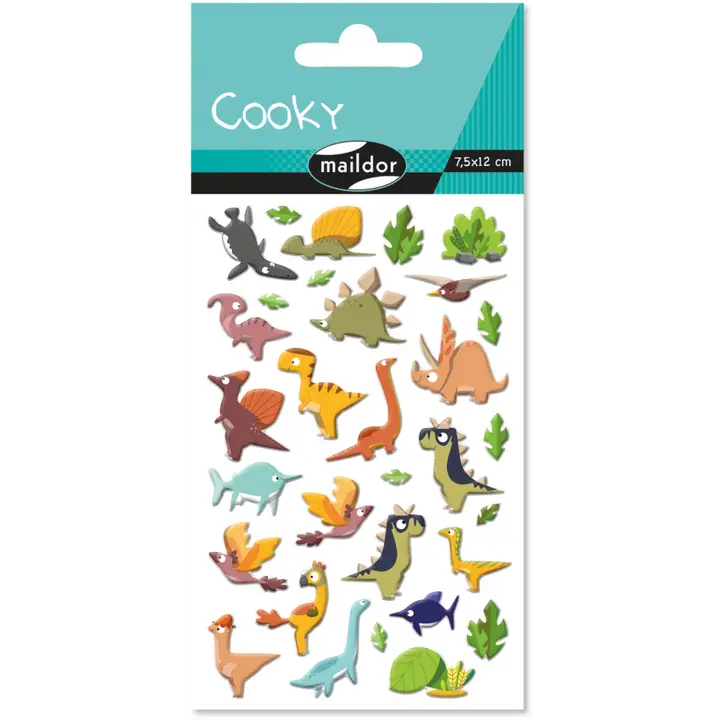 Autocollants  Cooky Dinosaures MAILDOR