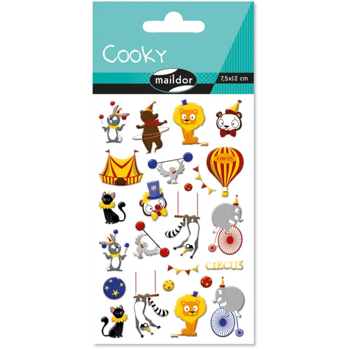 Autocollants  Cooky Cirque MAILDOR