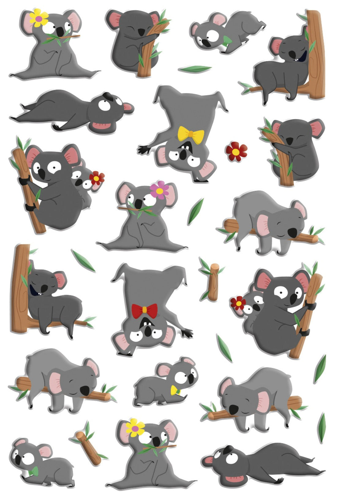 Autocollants  Cooky Koalas MAILDOR