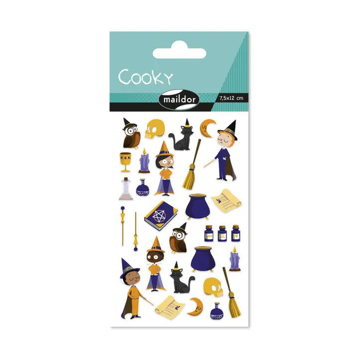 Autocollants  Cooky Sorciers MAILDOR
